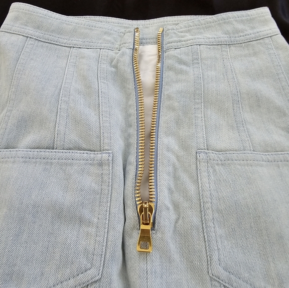 Balmain Women's Denim Skirt - Picture 12 of 16